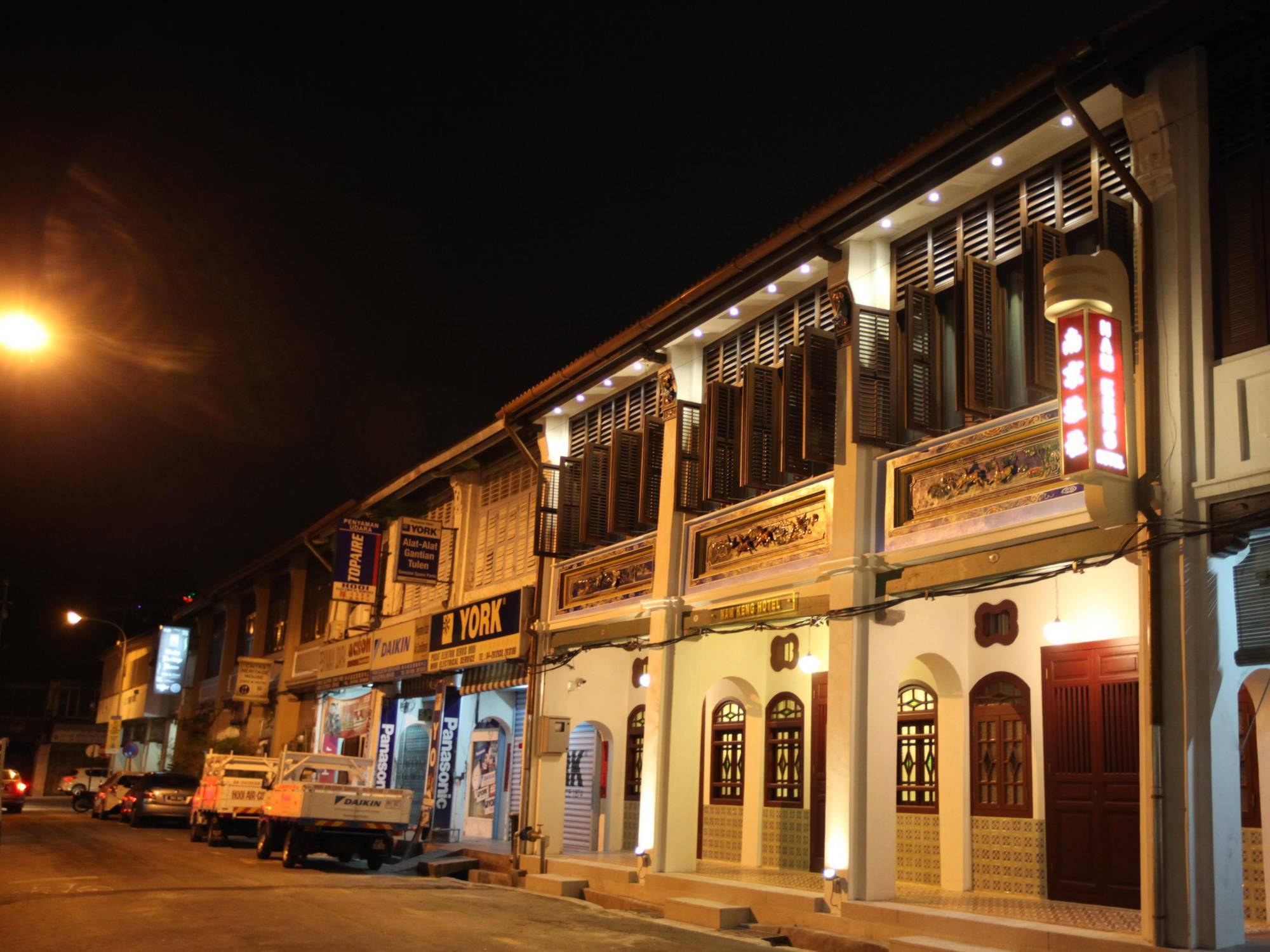 Nam Keng Hotel Penang George Town Bagian luar foto